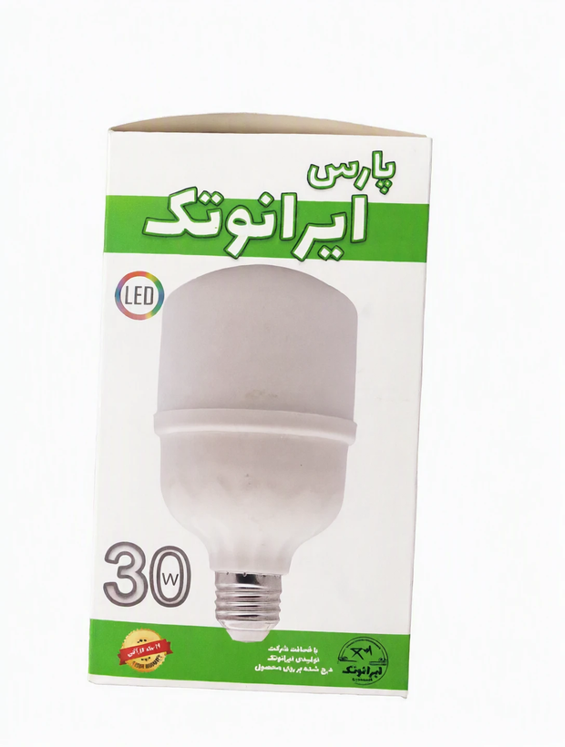 لامپ 30وات پارس ایرانوتک